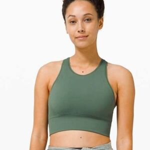 Lululemon Ebb to Train Bra – Size 2 – High-Neck, Med Support Excellent Condition